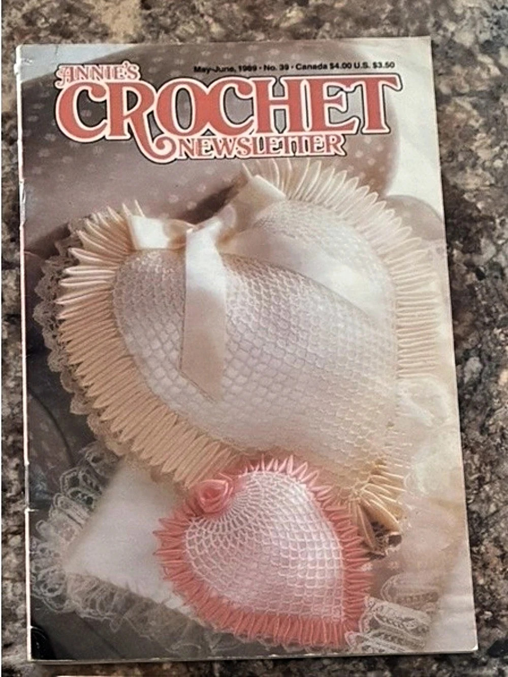 Annie's Crochet Newsletter May-June 1990 Crochet Magazine